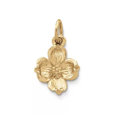 Dogwood Flower Charm - Image 1
