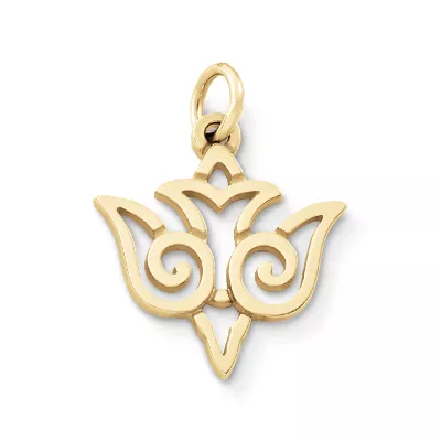 Open Dove Charm - Image 1