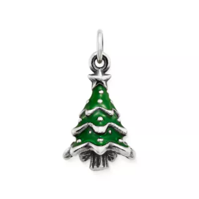 Enamel Christmas Tree Charm - Image 1