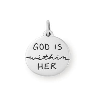 "God Is Within Her" Charm - Image 1