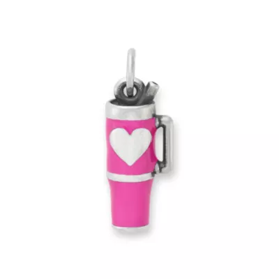 Enamel Love My Cup Charm - Image 1