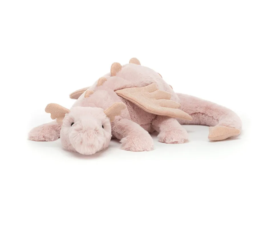 Buy Jellycat Rose Dragon Large | In Stock & Free Shipping - Image 1