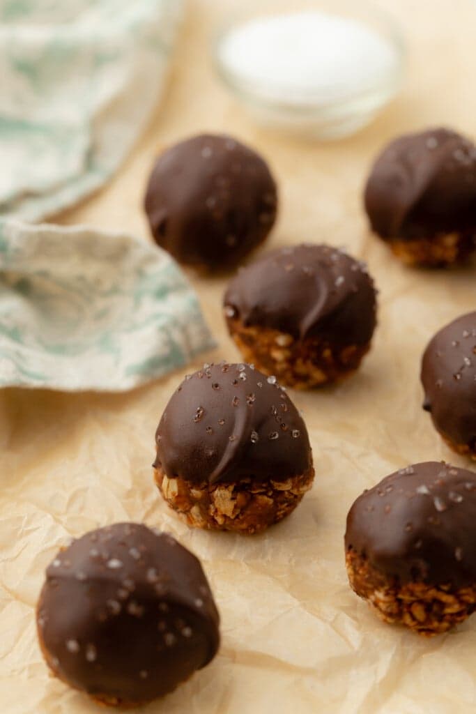Chocolate Peanut Butter Crispy Bites - Joy Bauer - Image 1