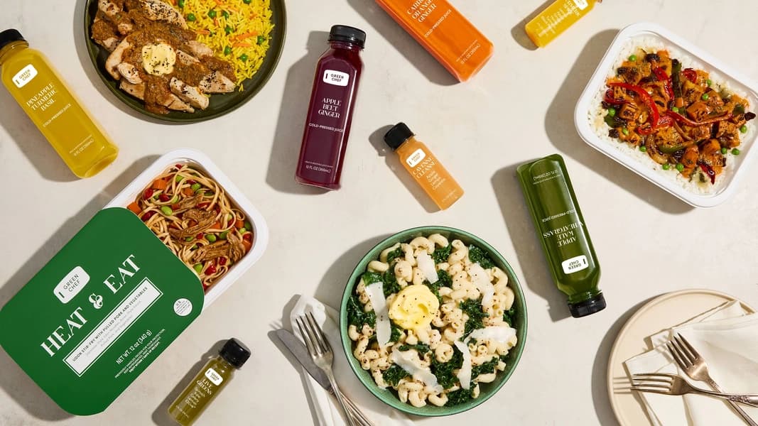 GreenChef - #1 Mediterranean Meal Kit for Clean Eating - Three Meals for Two People per Week