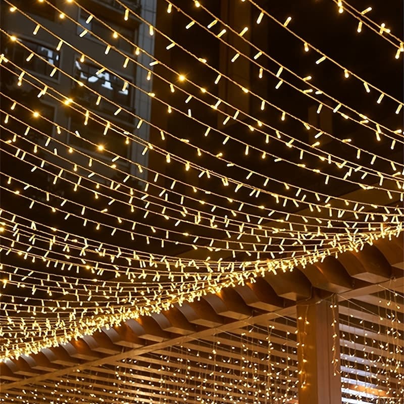 Elegant Wedding Party Reception LED Window Curtain String Lights – 3M/6M 600LEDs Twinkle Starfor Home & Garden Decor EU/US/AU/UK Plug 2025 - GBP £22 thumbnail 13
