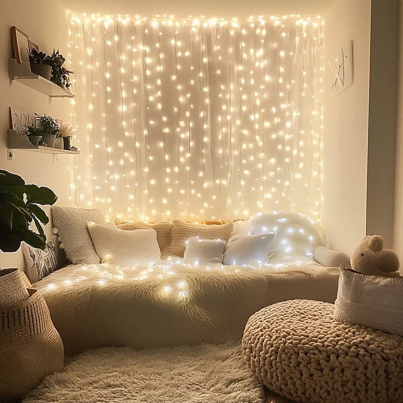 Elegant Wedding Party Reception LED Window Curtain String Lights – 3M/6M 600LEDs Twinkle Starfor Home & Garden Decor EU/US/AU/UK Plug 2025 - GBP £22 thumbnail 2