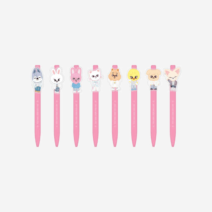 Stray Kids SKZOO CHARACTER GEL PEN - SKZ 5'CLOCK - JYP SHOP