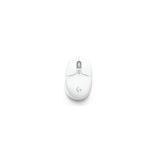 Logitech G705 Wireless Gaming Mouse, Customizable LIGHTSYNC RGB Lighting, Lightspeed Wireless, Bluetooth Connectivity, Lightweight, PC/Mac/Laptop - White Mist - G705 Mouse thumbnail 4