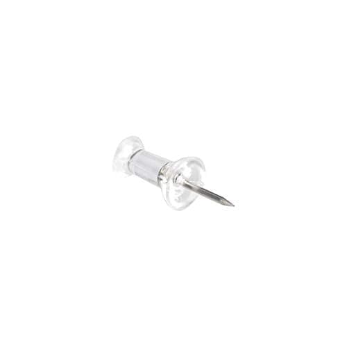 Amazon Basics Puntine con testina in plastica trasparente, punta in acciaio, 100 pz thumbnail 5