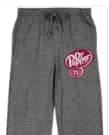 Bioworld Dr Pepper Adult Black T-Shirt and Gray Sleep Pajama Pant Set thumbnail 5