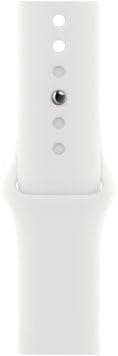 Apple Watch Series 8 [GPS, 41mm] - Silver Aluminum Case with White Sport Band - S/M (Renewed) thumbnail 4