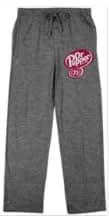 Bioworld Dr Pepper Adult Black T-Shirt and Gray Sleep Pajama Pant Set thumbnail 3