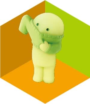 Smiski Dreams Glow in The Dark Figure, Dressing Series, Random Style, 1 Pack thumbnail 6