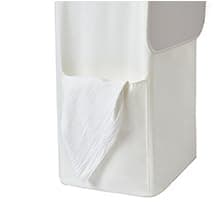 Laundry Hamper with Lid, 100L Large Laundry Basket, Clothes Hamper with Clear Window Visible, Removeable Laundry Bags for Bathroom Bedroom Home, Toy Organizer, Laundry Room - 01 beige thumbnail 9