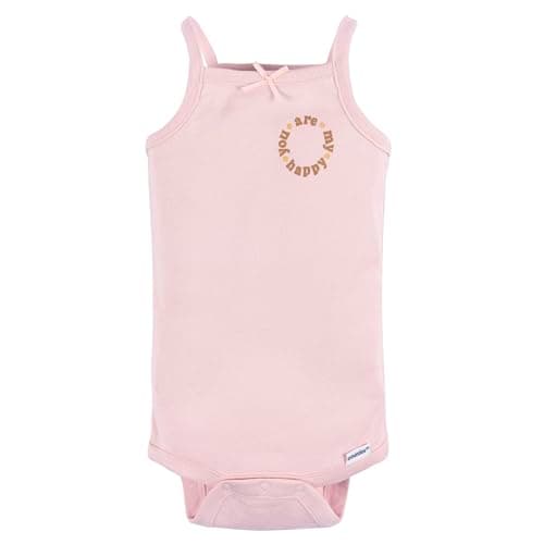 Gerber Baby Girls Multi-Pack Sleeveless Onesies Bodysuit, Retro Floral, 0-3 Months thumbnail 4