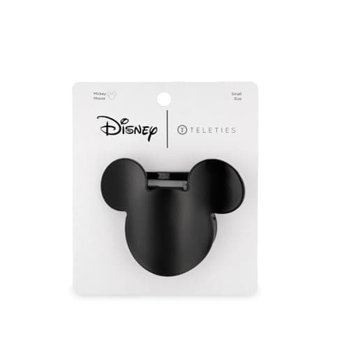 Disney TELETIES Mickey Mouse Shaped Small Flat Hair Clip - Image 1