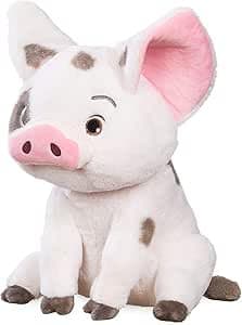 Disney Store Official Pua Plush, Moana, Medium 13 Inches, Iconic Cuddly Toy Character with Embroidered Eyes and Soft Plush Features, Suitable for All Ages 0+ thumbnail 13