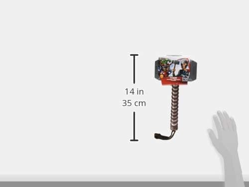 RUBIES – Avengers Ufficiale – Costume classico Thor per bambini dai 3 agli 8 anni – Tuta blu e mantello rosso o accessori a martello, per Halloween, carnevale, regalo di Natale - Martello di Thor thumbnail 7