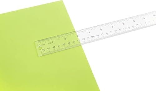 Westcott Acrylic Clear Ruler, Easy-to-Read Markings, Scratch-Resistant Design, Raised Beveled Edges, for Crafting, Office, Classroom, Back to School Supplies, 12-Inch thumbnail 10