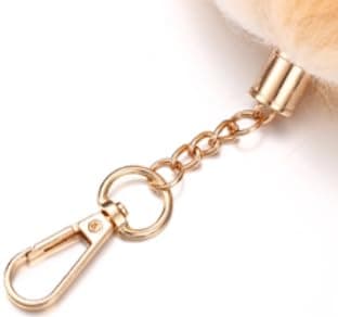 GorinsKani 3 Pcs Fluffy false Tail Cosplay Tail Handbag Keychain Costume for Kids Adult Hook pendant thumbnail 5