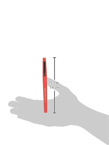 Paper Mate Flair Felt Tip Pens Medium Point (0.7mm) Red 12 Count thumbnail 2