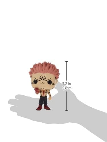 Funko Jujutsu Kaisen POP & Buddy! Animation Vinyl Figurine Sukuna w/Heart 9 cm thumbnail 2