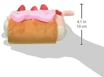 Anirollz Kittiroll Plush in Roll Cake Outfitz – Kawaii Stuffed Animal with Removable Costume – Cute Squishy Plush Toy Gift for Girls & Kids thumbnail 2