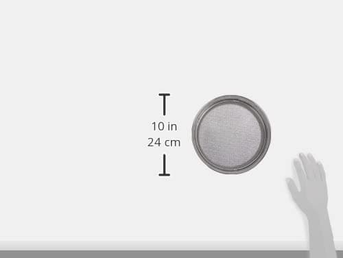 de Buyer - Edelstahlsieb mit 4 auswechselbaren Siebeinsätzen (3mm/ 2mm/ 1mm/ 0,5mm Durchmesser) - 4605.21, Silber thumbnail 3
