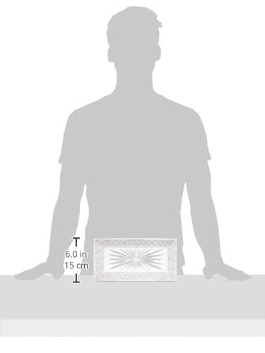 Godinger Dublin Rectangular Crystal Tray, 12 Inch x 6.5 Inch thumbnail 2
