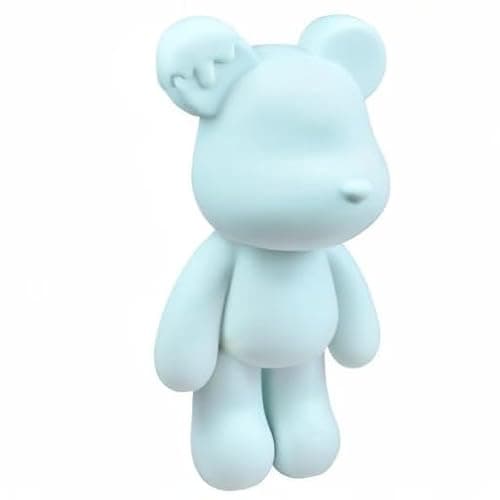 Coniuty Fluid Bear Painting Figure, DIY Bear Figure for Home Decoration (10 Inch, Blank Mold) thumbnail 6