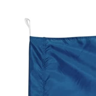 Gold Color Guard Flag, Curved Rectangle Solid Color Flag for Practice, Made of Easy to Clean Polyester Habutai thumbnail 4