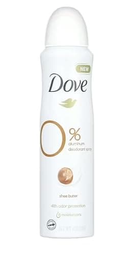 Dove 0% Aluminum Deodorant Spray Shea Butter Aluminum Free Deodorant For 48 Hour Protection 4oz / 113 g (1) - Image 1