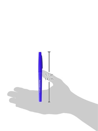 Paper Mate Flair Felt Tip Pens, Medium Point (0.7mm), Blue, 12 Count thumbnail 2
