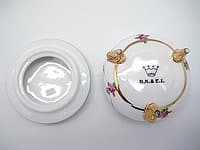 Essence of Europe Gifts Classic Victorian Themed Desert Rose Ceramic Vintage 2.5" Round Jewelry Box | GermanGiftOutlet thumbnail 3