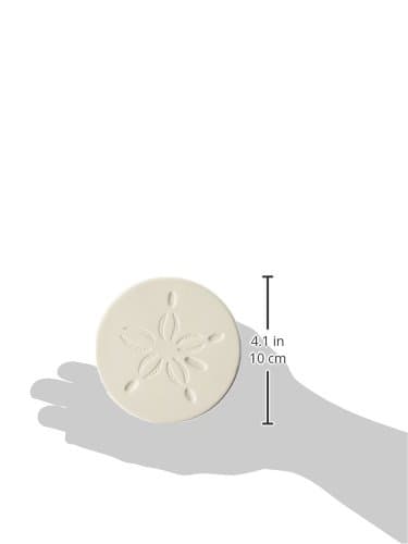 Kate Aspen by The Shore Sand Dollar Coaster – Coastal Decor & Beach Wedding Favors, Bridal Shower Gifts, Nautical Party Favors, Beach Themed Decor, One Coaster thumbnail 3