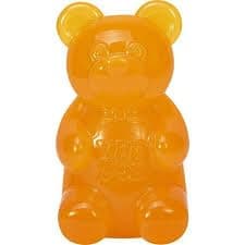 Schylling NeeDoh Gummy Bear - Sensory Fidget Toy with Jelly-Like Filling - 3.5" Tall - Orange (Pack of 1) - Image 1