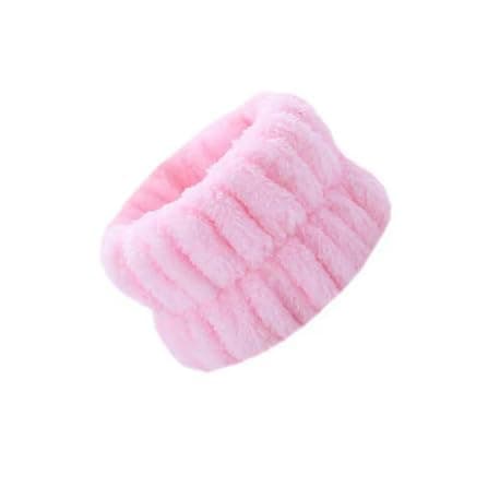 Spa Headband, Wrist Towels for Washing Face Soft Sponge Headbands for Women, Headband for Washing face with Wrist Strap, Hair Accessories for Skincare, Hair Accessories Headwear thumbnail 2