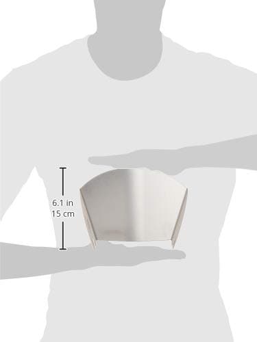 New Metro Design PC-10 Pouring Chute Compatible with KitchenAid Stand Mixer with Stainless Steel Bowl, Silver thumbnail 3