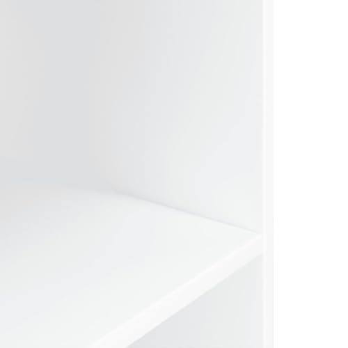 vidaXL Support pour aquarium, Blanc, 60x30x60 cm, Bois d’ingénierie, Meuble pour aquarium avec rangement, Armoire 3 étagères, Usage intérieur, Polyvalent thumbnail 6