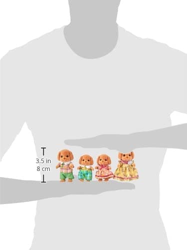 Calico CrittersToy Poodle Family, 3 inches thumbnail 8