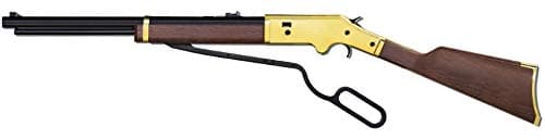 Barra Airguns 1866 Cowboy Series Lever Action Air Rifle - Multi Pump Powered - Shoots .177 Caliber Pellets and BBS, 800 FPS - Pellet Guns for Adults and Kids - Gold Air Rifle thumbnail 3