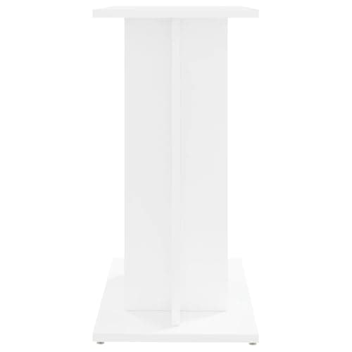 vidaXL Support pour aquarium, Blanc, 60x30x60 cm, Bois d’ingénierie, Meuble pour aquarium avec rangement, Armoire 3 étagères, Usage intérieur, Polyvalent thumbnail 5
