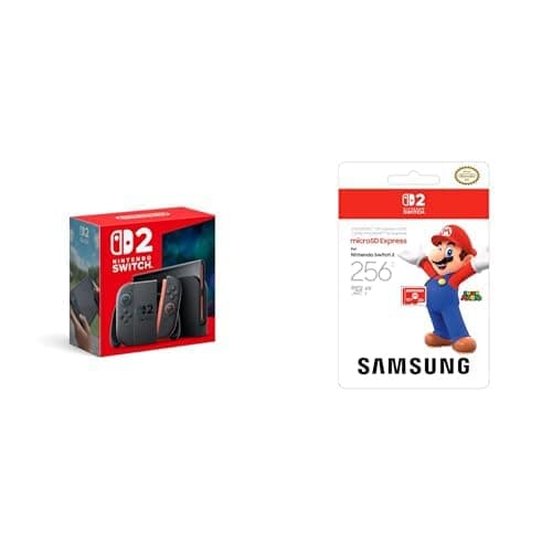 Nintendo Switch 2 System with Samsung 256GB microSD Express Card Bundle - Image 1