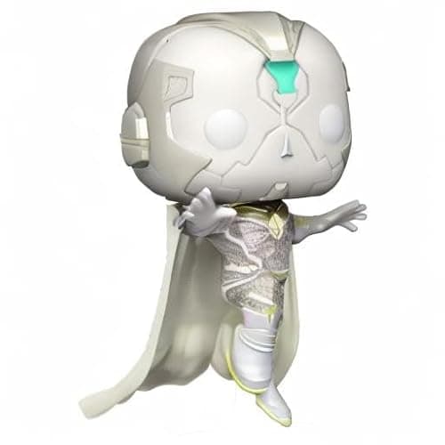 Funko Pop! Marvel: Wandavision - The Vision (Finale), Multicolor (54324) | Pop Marvel Wandavision 3.75 Inch Action Figure - The White Vision #824 thumbnail 8