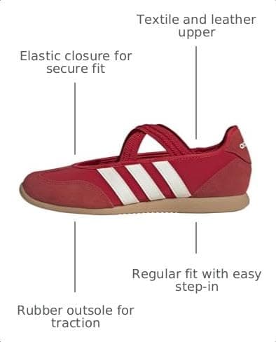 adidas Women's Barreda Mary Jane Shoes thumbnail 3