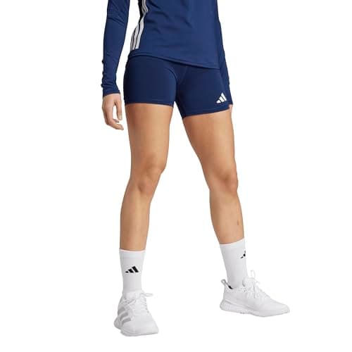 Adidas Women's Techfit Volleyball Shorts, Team Navy Blue, Medium/5" - Image 1