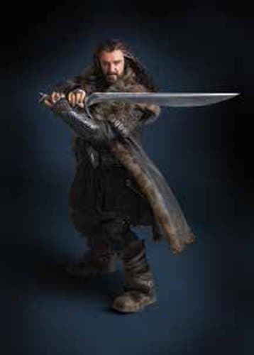 United Cutlery Orcrist Sword of Thorin Oakenshield | Replica "Goblin Cleaver" from The Hobbit | Officially Licensed | Wall Plaque thumbnail 2