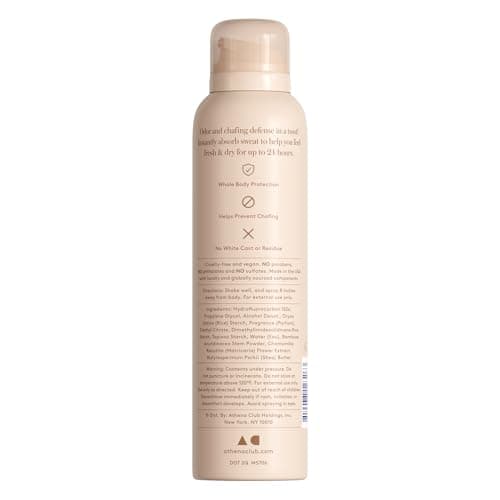 Athena Club Full Body Deo Natural Deodorant Dry Spray for Women, Aluminum Free 360 Degree Whole Body Deodorant, 24 Hour Odor Protection, No Residue, Golden Vanilla Scent, 4 oz (Pack of 2) thumbnail 8