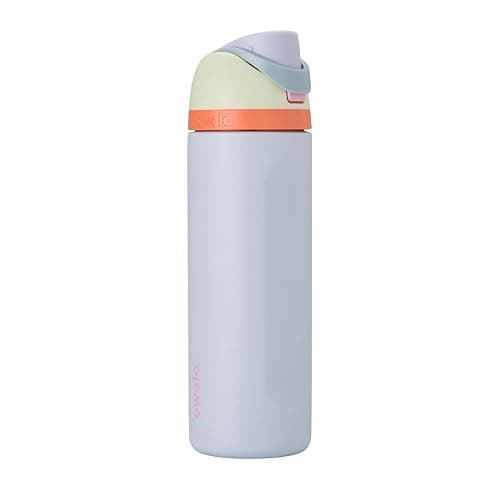 Owala FreeSip Insulated Stainless Steel Water Bottle with Straw for Sports and Travel, Leak Proof, BPA-Free, 710ml, Beach House - Image 1