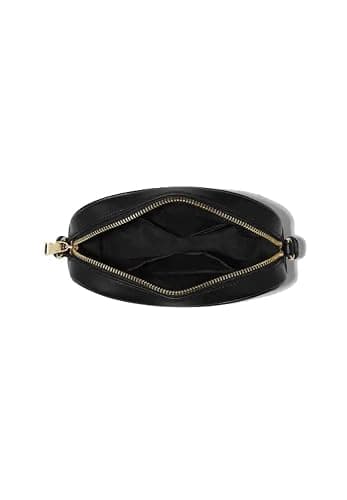 Coach Women's Mini Camera Bag (IM/Brown/Black), Black, 1 Count (Pack of 1) thumbnail 3